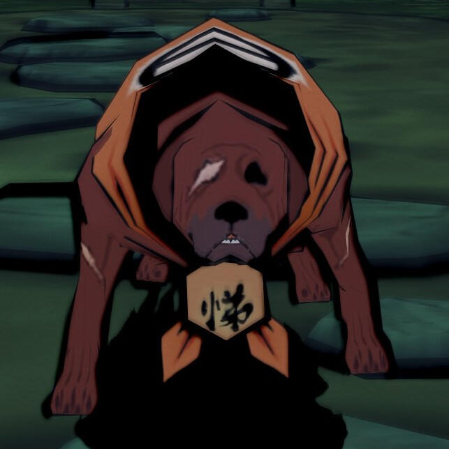 Tei a Tosa dog found in the game Okami HD released by Capcom.